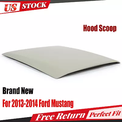 $54 • Buy For 2013 2014 Ford Mustang Hood Scoop Vent Gray Replace For #421395 New