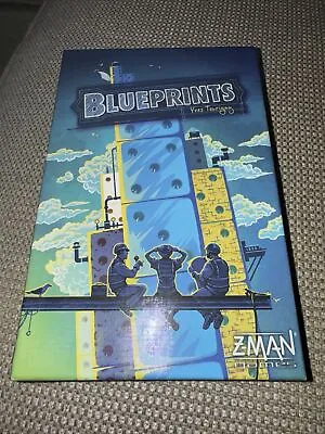 Blueprints Board Dice Game Z-Man Games Yves Tourigny Building Architect Inc • $9.99