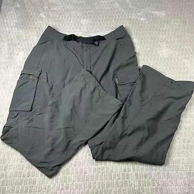 Mountain Hard Wear Mens Gray Convertible Pants Medium X32 Regular Fit Outdoor • $24.99