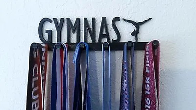 Gymnastics Gymnast MEDAL SPORTS DISPLAY RACK HOLDER HANGER For Gymnasts  • $16.99