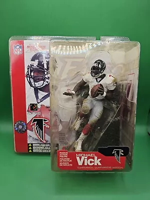 2002 McFarlane NFL #7 Michael Vick Atlanta Falcons Series 4 SportsPicks - NEW • $21.59