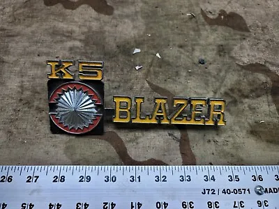 1975-1980 Chevrolet Chevy K5 Blazer Emblem Badge OEM  349697 • $79.97