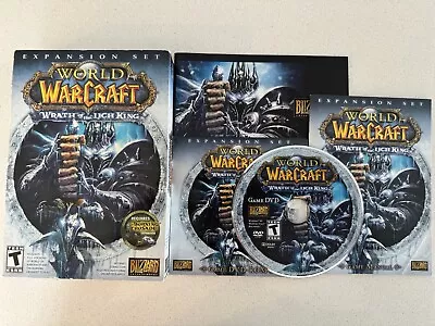 World Of WarCraft Wrath Of The Lich King Expansion  - PC - Complete In Box! WOW • $29.95