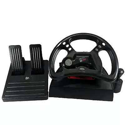 Mad Catz Racing Analog Steering Wheel And Pedals For Playstation 1 PS1 • $39.97