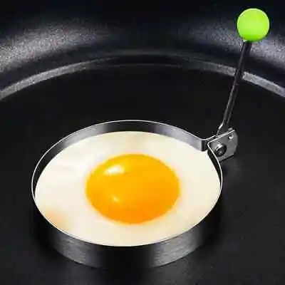 Fried Egg Rings Round Durable Pancake Mould 1pcs Non-Stick For Cooking Kitchen • £3.49