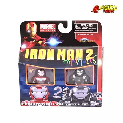 Marvel Minimates Series 35 Iron Man 2 Movie Mark IV Iron Man & Whiplash • $21.24