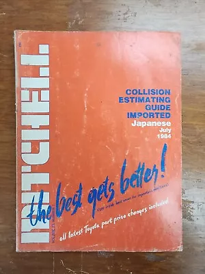 Mitchell Collision Estimating Guide Japan Models July 1984 • $20