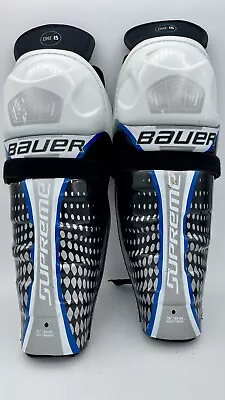 SIZE 13” Inch 33CM BAUER SUPREME ONE35 ICE HOCKEY SHIN PADS • $35