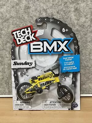 Tech Deck BMX Sunday Yellow - New With Card Damage • $20