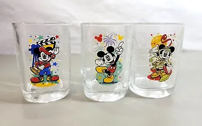 McDonalds Walt Disney World 100 Years Of Magic Cups Glasses Collector Set Of 3 • $24