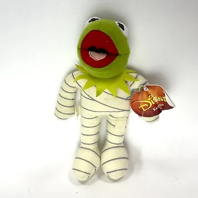 Disney Halloween Kermit The Frog Mummy Plush 2013 Just Play 9” • $15