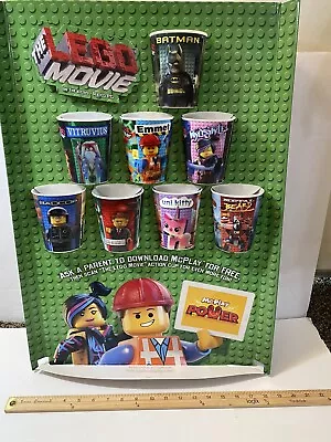 THE LEGO MOVIE McDonalds Happy Meal Toys COMPLETE SET W/Display • $65