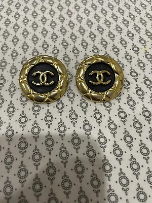 $648 • Buy Vintage Authentic Chanel Earrings