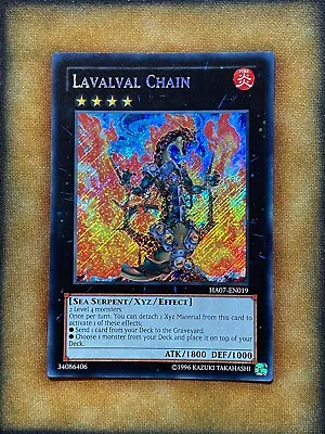 Yugioh Lavalval Chain HA07-EN019 Secret Rare NM • $9.99