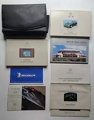 2001 Mercedes E Class E320 E430 E55 Owners Manual Operators User Guide Book Set • $49.99