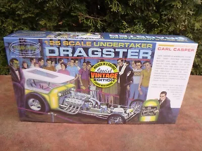 Carl Casper Undertaker Dragster Model Kit- 1/25 Scale By Polar Lights #996 NEW • $39.99