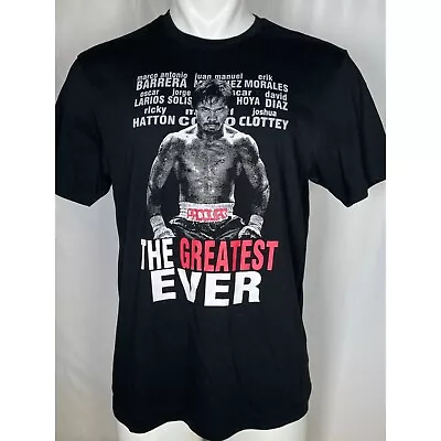 Manny PacMan Pacquiao The Greatest Ever Pride & Glory T-Shirt Men's XXL • $17.99