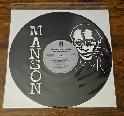 Marilyn Manson Vinyl Laser Cut Record Art Antichrist Superstar Machine Cut Lp • $59.99