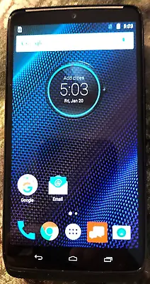 Motorola Droid Maxx 16GB Black (Verizon) XT1080 Fast Shipping Very Good Used • $29.88