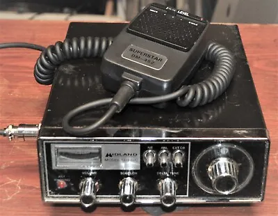 Midland Model 13-882c- 23 Channel Cb Radio With New Mic Commercial Surplus  • $52.95