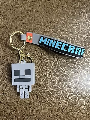 Minecraft Rubber And Metal Keychain • $8