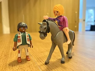 £2.50 • Buy Playmobil Figurines Horse, Gymnast And Trainer Figures