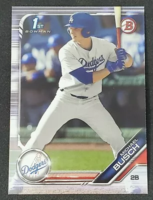 Michael Busch 2019 1st Bowman Draft #BD-57 Rookie Card Dodgers Free Ship QTY! • $2.75