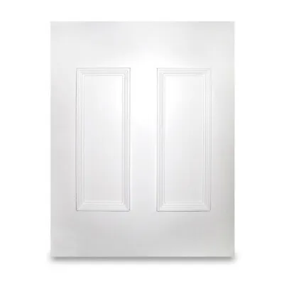 £54.34 • Buy White UPVC Door Panel Manor Moulded Half MDF Reinforced 24 28mm Plastic Glazing