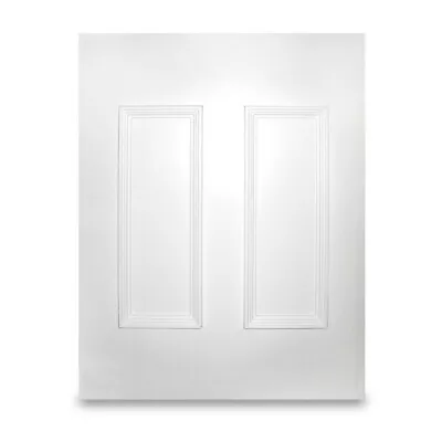 White UPVC Door Panel Manor Moulded Half MDF Reinforced 24 28mm Plastic Glazing • £54.95