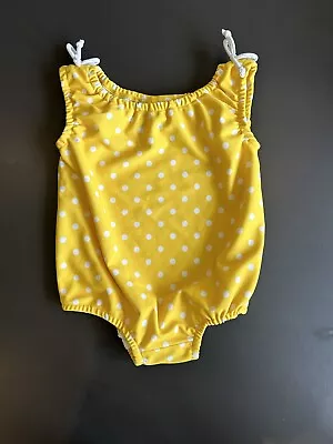 Rachel Riley Baby Girl Spot Swimming Costume 6-12 Months *IMMACULATE* • £4