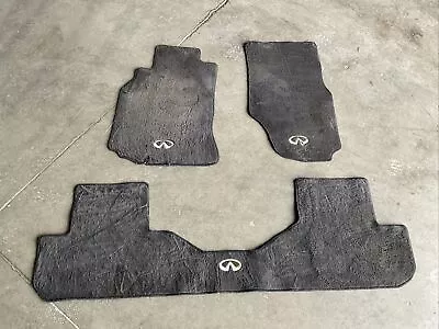 03-07 Infiniti G35 Sedan OEM Black Floor Carpet Mat Set 999E2-JRC12GY • $72.77