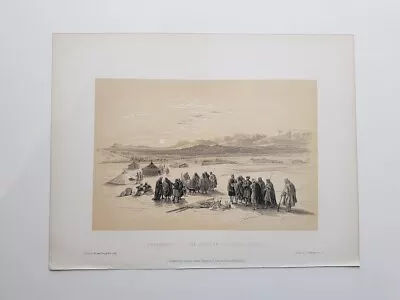 Egypt Petra Arabia Archaeology David Roberts Holy Land Original Lithograph 1860  • £12.95