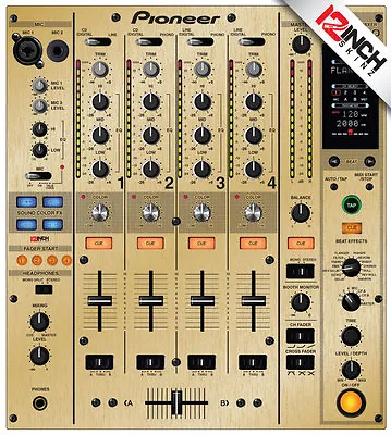 Pioneer DJM-800 Skin Brushed Gold • $60