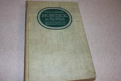Moby Dick Or The Whale By Herman Melville - Heritage Press 1943 - Vintage • $15.99