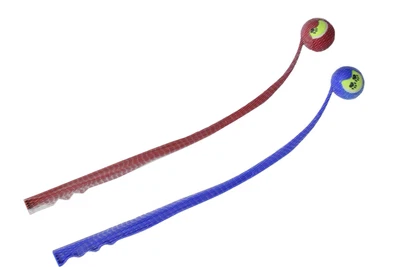 £7.49 • Buy KandyToys 60cm Dog Ball Launcher Thrower With Paw Print Ball | Dog Toy