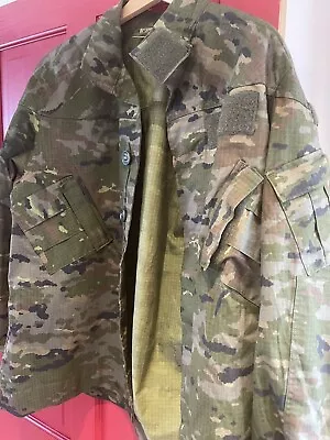 NEW Spanish Army Military Men's Shirt Jacket Digital Camouflage Spain NATO - L • £30