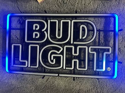 Bud Light Beer Neo Neon Led Sign .  As Is • $90
