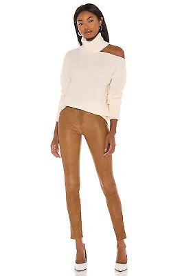 NWT PAIGE $950 Leather Hoxton Slim Ultra Skinny Jeans Pants 23- 00 J Brand Frame • $99.99