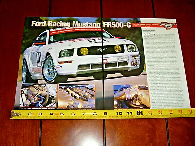 2005 Ford Mustang Fr500 C Race Car  Original 2005 Article • $11.35