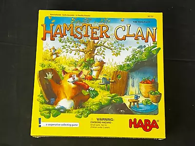 Haba Games Hamster Clan Cooperative Board Game One To Four Player Ages 4+ • $31.46