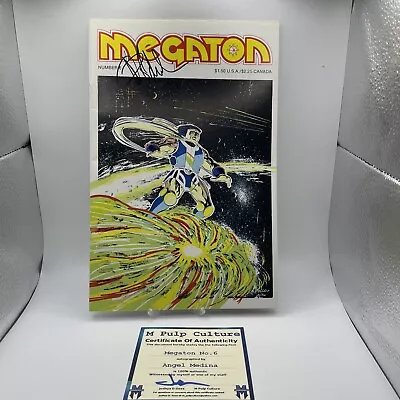 Megaton No.6 Signed By Angel Medina. Retro Comics. W/COA • $50