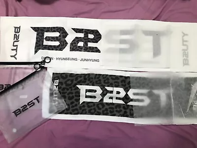 K-Pop Beast B2ST Highlight Official Banner Slogan Towel Concert Merch Ver 1 & 2 • $11.04