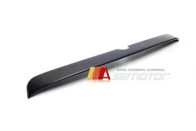 Carbon Fiber L Style Roof Spoiler Fits 1999-2006 Mercedes W220 S-Class Sedan • $180.50