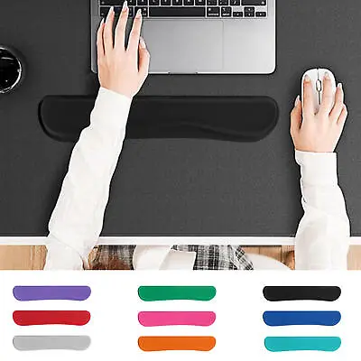 £6.49 • Buy EVA Memory Foam Keyboard Wrist Rest Pad Mouse Wrist Rest Support Cushion Mat