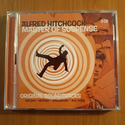 Alfred Hitchcock~Masters Of Suspense - Original Soundtracks • X2-CD • Like New  • $19.73