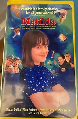 MATILDA (VHS Tape 1996 Clam Shell Case ) Mara Wilson - Preowned VHS  Tape-Mint • $1.97