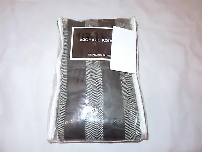 Michael Kors Knob Hill Herringbone Standard Sham • $55.95