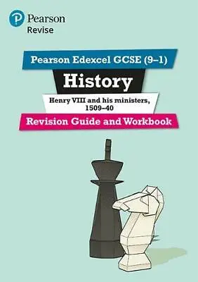 £7.76 • Buy Pearson Edexcel GCSE (9-1) History Henry VIII And His Ministers 1509-40 Revision