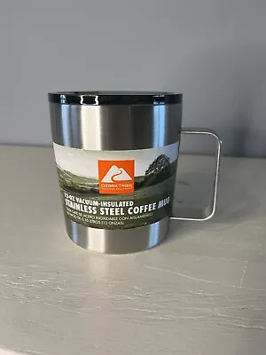 Stainless Steel Coffee Mug 12 Oz Double Wall Vacuum-sealed Outdoor Camping New • $9.94