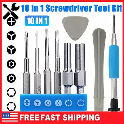 10-in-1 Triwing Screwdriver Repair Tool Kit For PS4/PS5/Nintendo Switch/Xbox One • $7.69